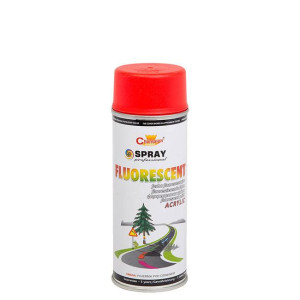 Spray Vopsea Fluorescent 400Ml Rosu Champion Color