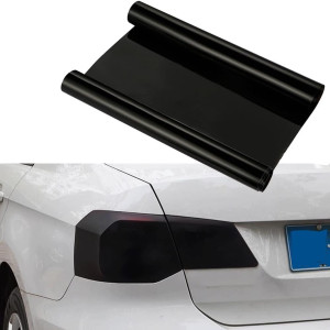 Folie Protectie Faruri / Stopuri Auto - Fumuriu Inchis (Pret/M Liniar)