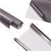 Folie Colantare Auto Carbon 5D Lacuit Argintiu (3,0M X 1,52M)
