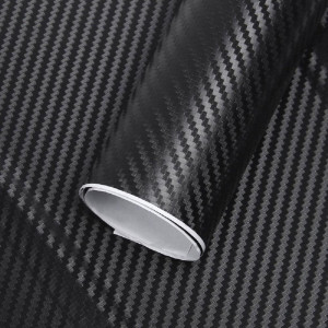 Folie Colantare Auto Carbon 3D - Negru (3M X 1,27M)
