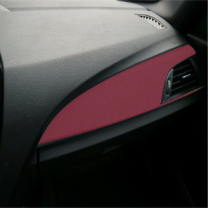 Folie Auto Colantare Trimuri, Model Catifea Bordeaux, 100 X 45Cm