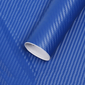 Folie Colantare Auto Carbon 3D - Albastru (3M X 1,27M)