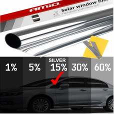 Folie Tip Oglinda Pentru Geamuri Silver 0.5X3M(15%)