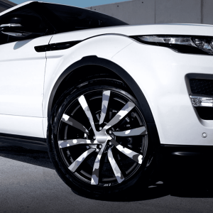 Set 4 Folii Imprimate Outdoor Cu Ecosolvent, Autoadezive, Pentru Decorarea Jantelor Auto, Dimetru 60 Cm, Model Fjt-08