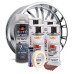 Kit Complet Reparatie Si Vopsire Jante Culoare Crom Metalic, V4