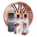 Kit Complet Reparatie Si Vopsire Jante Culoare Cupru Metalic, V2
