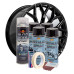 Kit Complet Reparatie Si Vopsire Jante Culoare Negru Metalizat, V4