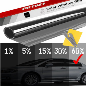 Folie Fumurie Pentru Geamuri Light Black 0.5 X 3M (60%)