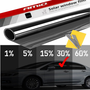 Folie Fumurie Pentru Geamuri Black 0.75 X 3M (30%)