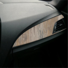 Folie Auto Colantare Trimuri, Model Lemn Rustic, 100 X 45Cm