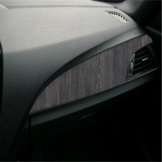 Folie Auto Colantare Trimuri, Model Stejar Gri Inchis, 100 X 45Cm