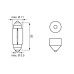 Bec 12V C5W 5W Pure Light Set 10 Buc Bosch