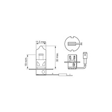 Bec 12V H3 55W Eco Bosch