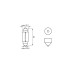 Bec 12V C5W 5W Pure Light Set 10 Buc Bosch