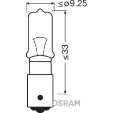 Bec Camion 24V H21W Original Set 10 Buc Osram
