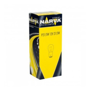 Bec 12V P21/5W Ba15D Set 10 Buc Narva