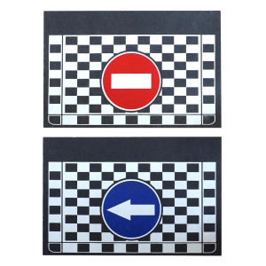 Aparatori Noroi Camion 40X60 Cm Set 2 Buc