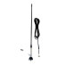 Antena Cb Pni S60 Cu Fluture, Lungime 59 Cm, Cu Montura, Cablu Si Mufa Pl259, Fibra De Sticla