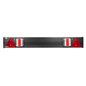 Bara Pentru Remorca Cu 2 Reflectoare Led Si 2 Triunghiuri Reflectorizante. Cablu De 5 M Jbm
