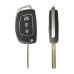 Carcasa Cheie Contact Pentru Hyundai I20 / I30, 3 Butoane, Cu Cheie