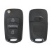 Carcasa Cheie Contact Pentru Kia C'eed / C'eed Pro / Morning / Picanto / Sportage, 3 Butoane, Cu Cheie