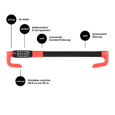 Antifurt Pentru Volan Si Pedale Cu Cifru