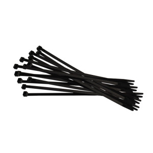 Coliere Nylon Negre Rezistente Uv 2.6X200Mm Set 100Buc - Norma