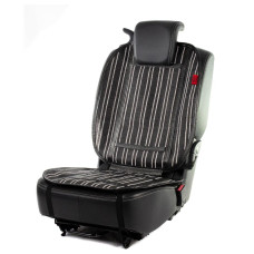 Husa Protectie Scaun Cool Confort Pro Negru / Alb