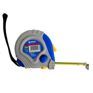 Ruleta Cauciucata Cu 3 Blocaje 3Mx16Mm