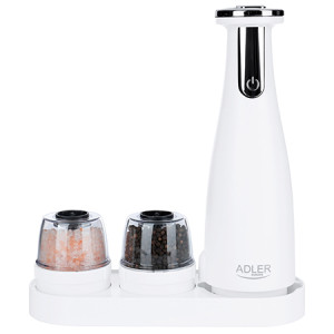 Set 3 Rasnite Condimente Ad 4449W Alb Adler