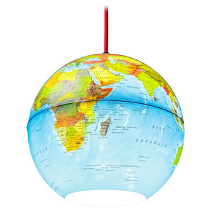 Lustra Glob Pamantesc 26Cm