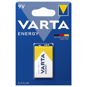 Baterie Alcalina Energy 9V Bl 1 Buc Varta