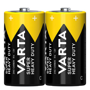 Baterie Super Heavy Duty R14 Folie 2 Buc Varta
