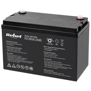 Acumulator Gel 12V 100Ah Rebel