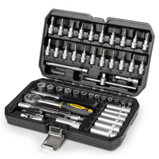 Set Biti Cu Cheie Clichet 53 Piese Fieldmann Set Biti Cu Cheie Clichet 53 Piese Fieldmann