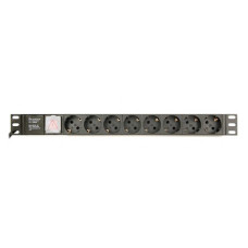 Pdu Rack 1U 8 Prize 3680W 3M Gembird