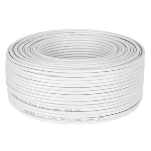 Cablu Coaxial 3C2V Alb
