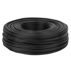 Cablu 2 Fire Negru Hq Rola 100M