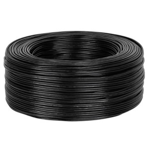 Cablu 2Rca 3Mm Negru Rola