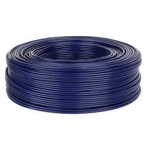 Cablu 2Rca 4Mm Albastru Rola