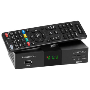 Tuner Dvb-T2 H.265 Hevc Kruger&Matz