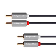 Cablu 2Rca - 2Rca 3M Basic K&M