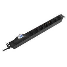 Pdu Rack 19 Inch 7 Prize Siguranta 16A 2M Emtex