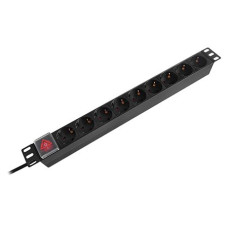 Pdu Rack 19 Inch 9 Prize Switch 16A 2M Emtex