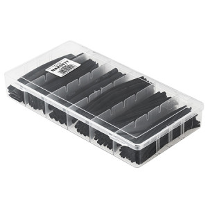 Set Tuburi Termocontractabile Negre 10Cm