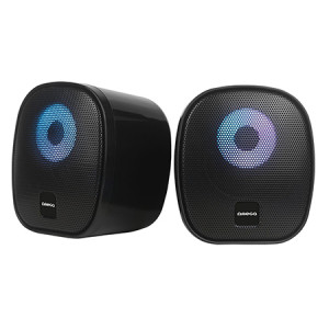 Difuzoare Stereo 2.0 6W Rms Rgb Usb 3.5Mm Difuzoare Stereo 2.0 6W Rms Rgb Usb 3.5Mm