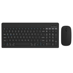 Kit Tastatura Si Mouse Wireless Negru Omega