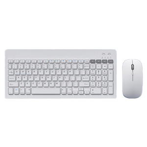 Kit Tastatura Si Mouse Wireless Alb Omega