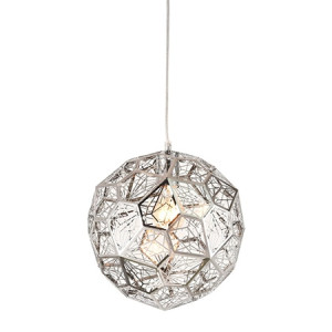 Lampa Suspendata E27 Crom Platinet