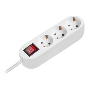 Prelungitor 3X1.5Mm 3 Prize 2M Intrerupator